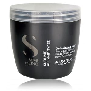 AlfaParf Semi Di Lino Sublime Detoxifying Mud Restorative Hair Mask 500ml