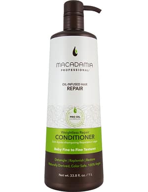 MACADAMIA Weightless Repair Lengvos tekstūros atkuriamasis kondicionierius 1000ml